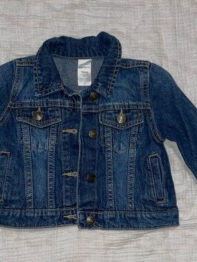 Carter's Toddlers Dark Blue Denim Jacket